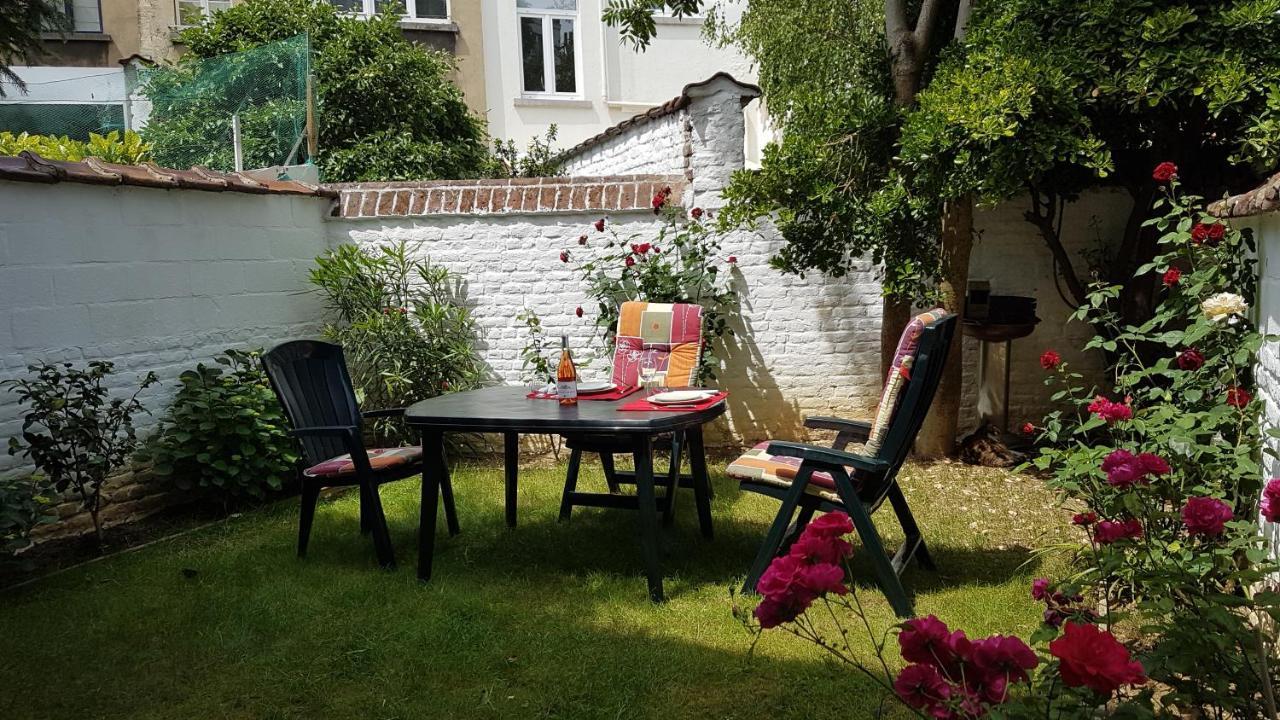 شقة Modern Duplex With Garden بروكسل المظهر الخارجي الصورة