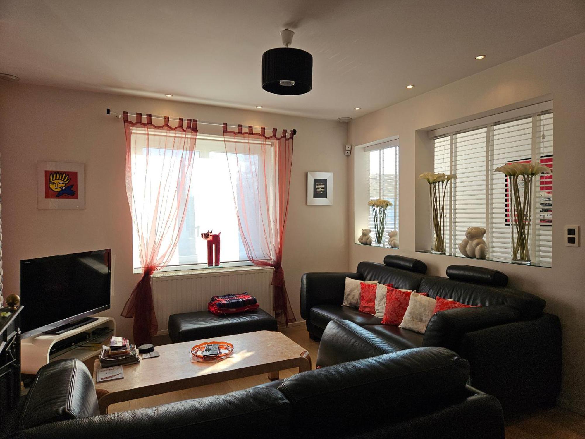 شقة Modern Duplex With Garden بروكسل المظهر الخارجي الصورة